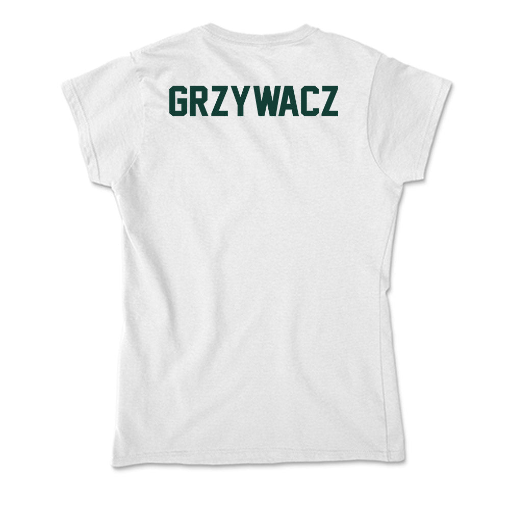 Michigan State - NCAA Women's Rowing : Megan Grzywacz - Soft Style Women’s T-Shirt-1