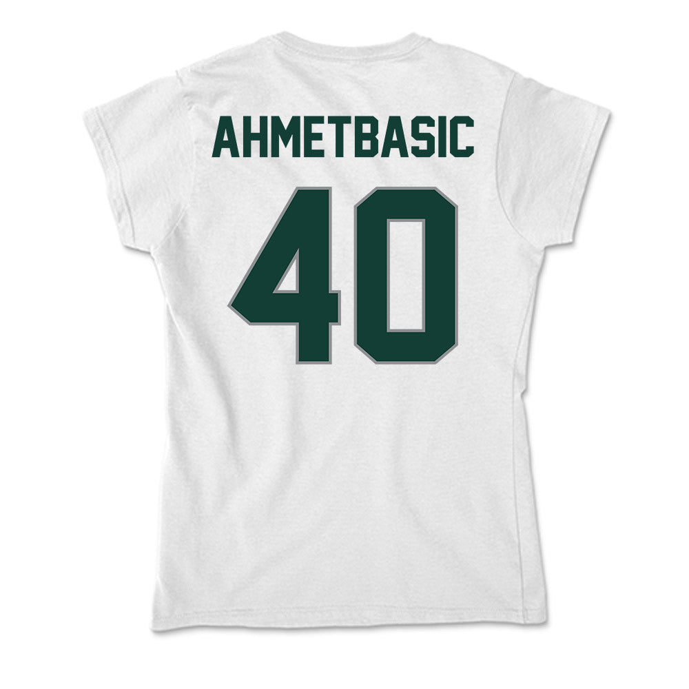 Michigan State - NCAA Football : Tarik Ahmetbasic - Soft Style Women’s T-Shirt-1