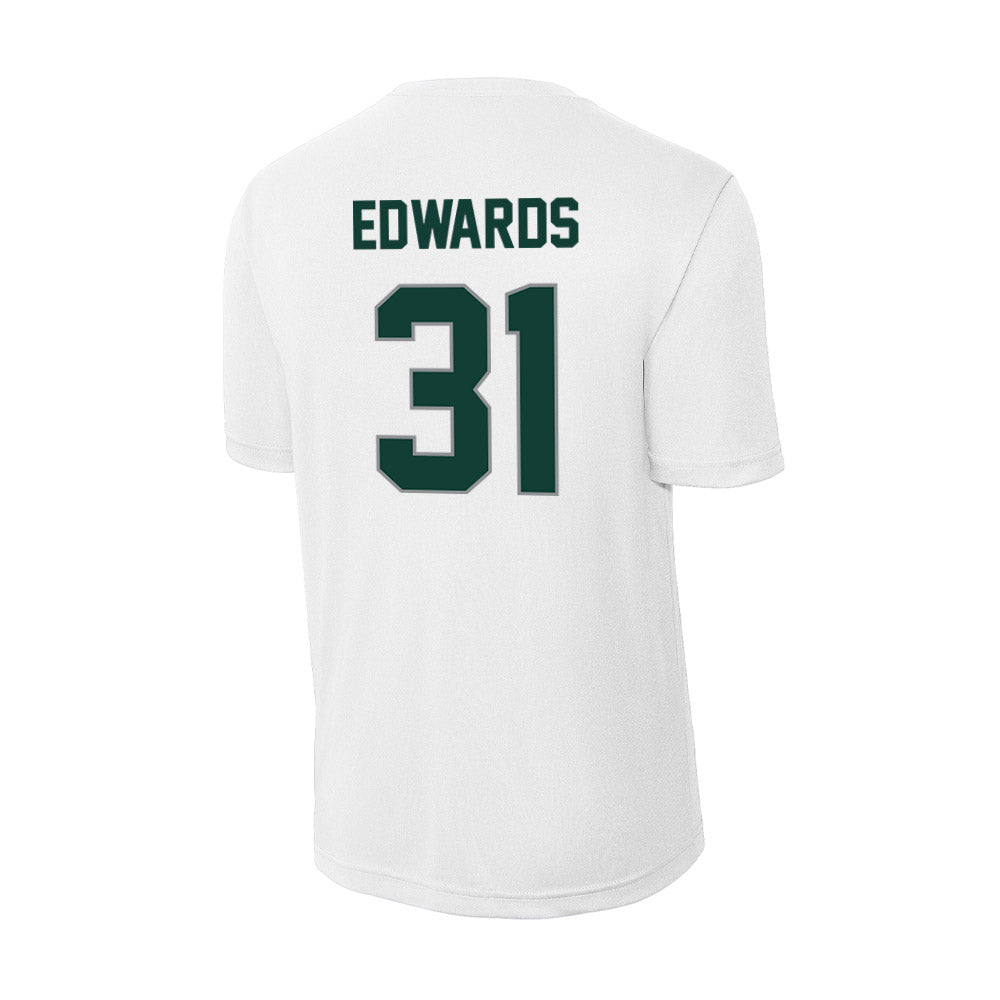 Michigan State - NCAA Football : Deuce Edwards - Activewear T-Shirt-1