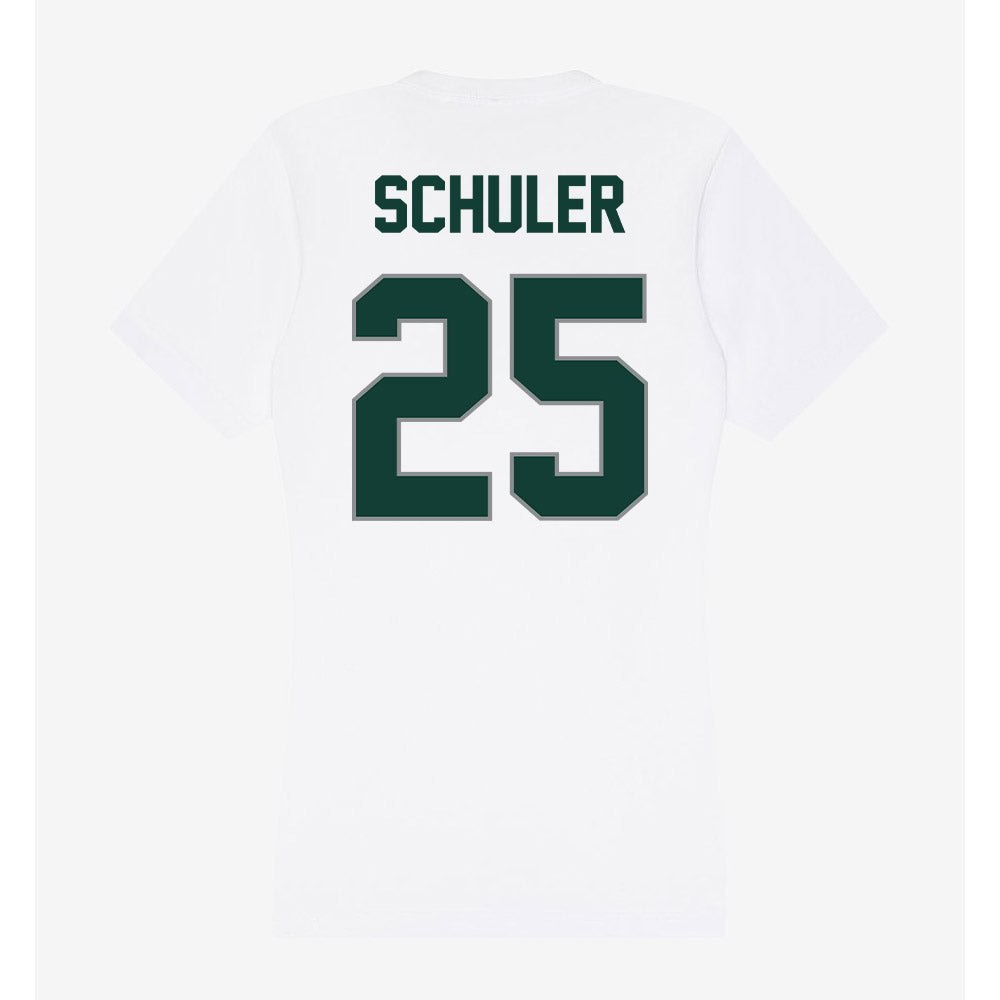 Michigan State - NCAA Softball : Jacey Schuler - Women's V-Neck T-Shirt-1