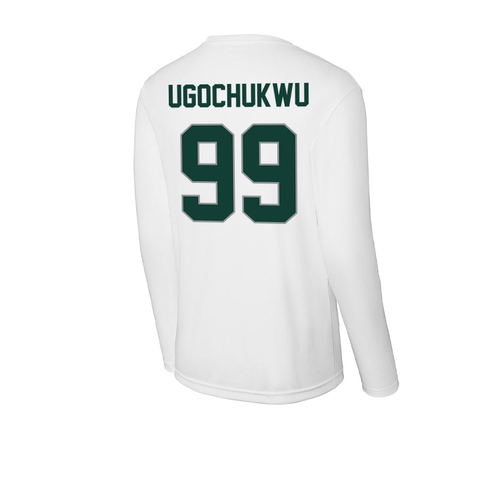 Michigan State - NCAA Men's Basketball : Divine-Collins Ugochukwu - Activewear Long Sleeve T-Shirt-1