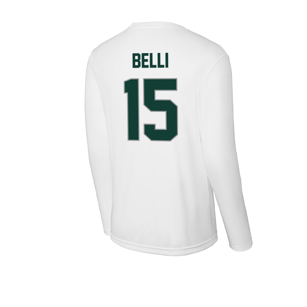 Michigan State - NCAA Women's Soccer : Julia Belli - Activewear Long Sleeve T-Shirt