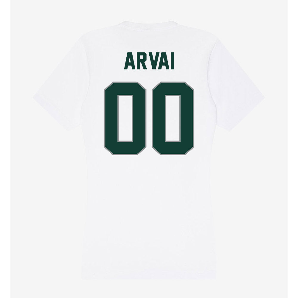 Michigan State - NCAA Women's Field Hockey : Clare Arvai - Women's V-Neck T-Shirt-1