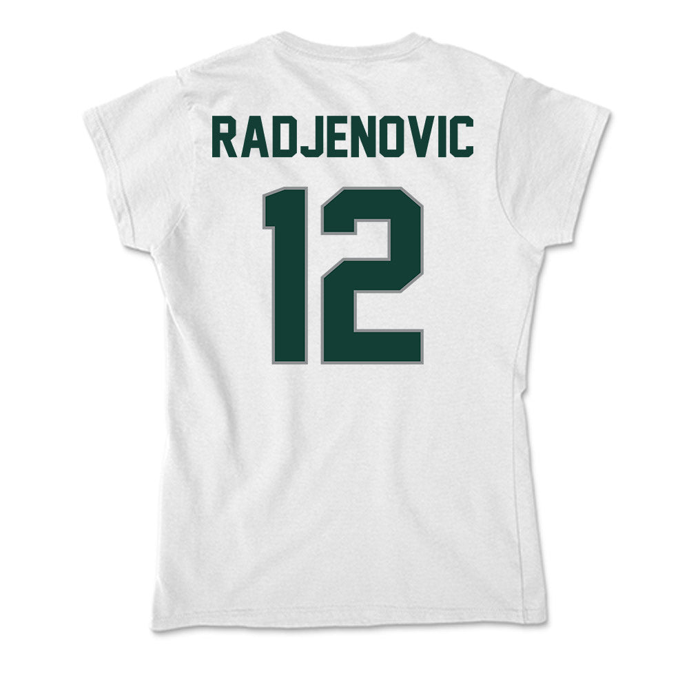 Michigan State - NCAA Men's Tennis : Vuk Radjenovic - Soft Style Women’s T-Shirt-1