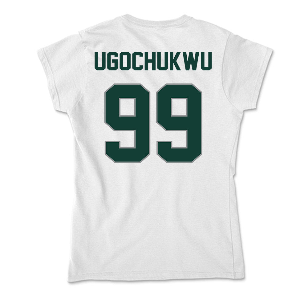 Michigan State - NCAA Men's Basketball : Divine-Collins Ugochukwu - Soft Style Women’s T-Shirt-1