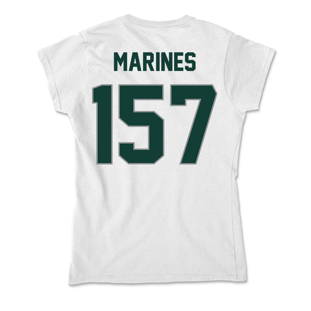 Michigan State - NCAA Wrestling : Darius Marines - Soft Style Women’s T-Shirt-1
