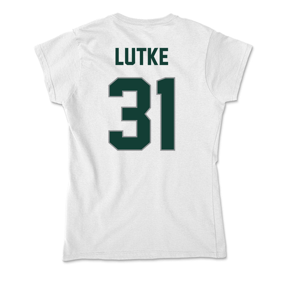 Michigan State - NCAA Women's Soccer : Ava Lutke - Soft Style Women’s T-Shirt-1