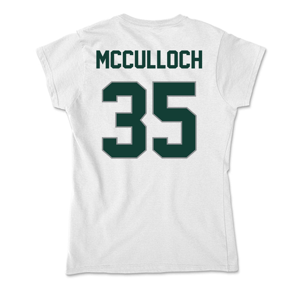 Michigan State - NCAA Men's Basketball : Jesse McCulloch - Soft Style Women’s T-Shirt-1