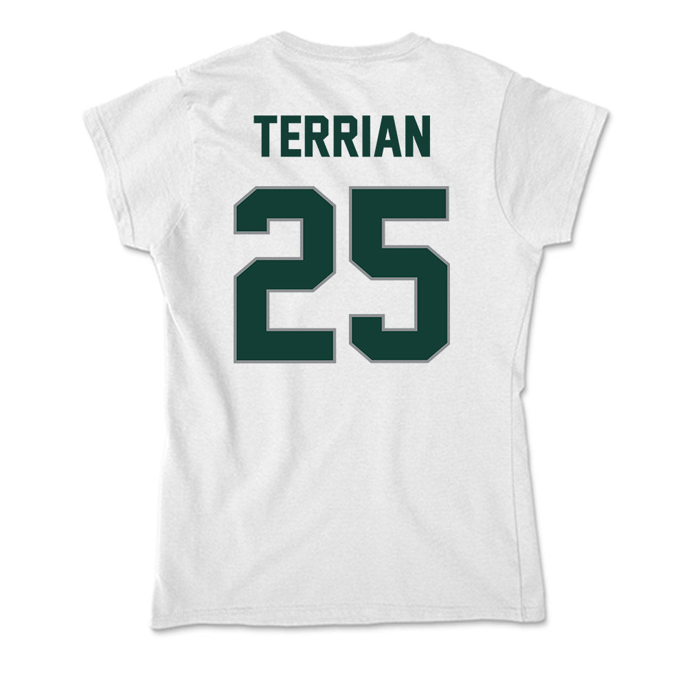 Michigan State - NCAA Women's Basketball : Anna Terrian - Soft Style Women’s T-Shirt-1