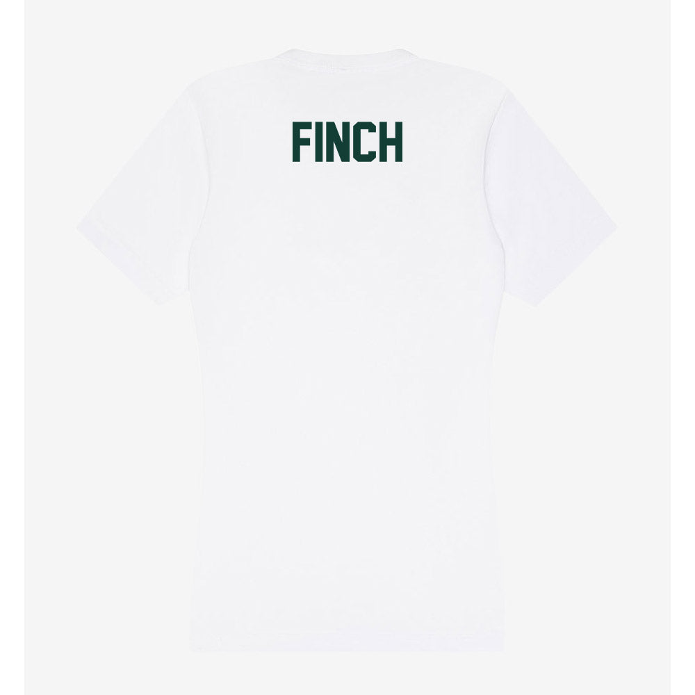 Michigan State - NCAA Women's Track & Field : Elly Finch - Women's V-Neck T-Shirt-1