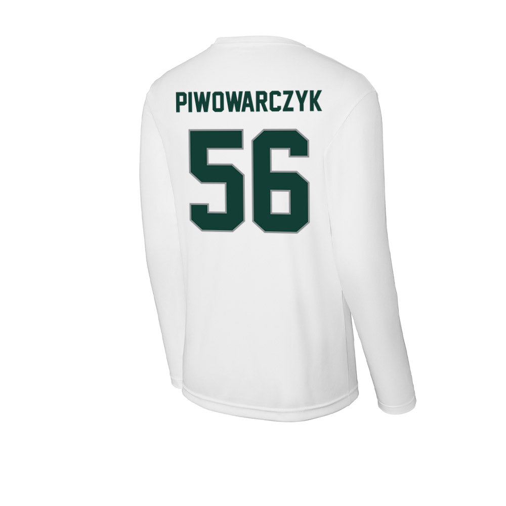 Michigan State - NCAA Football : Christopher Piwowarczyk - Activewear Long Sleeve T-Shirt