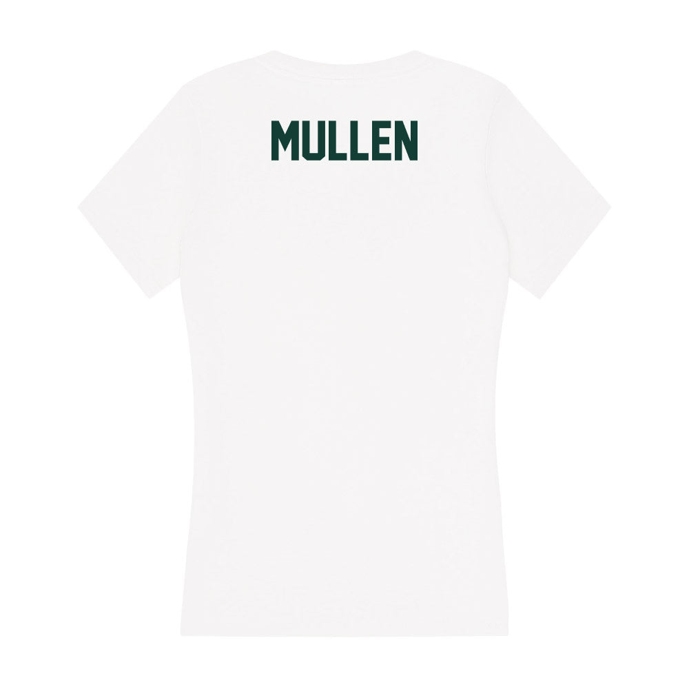 Michigan State - NCAA Men's Track & Field : Sean Mullen - Women's V-Neck T-Shirt-1