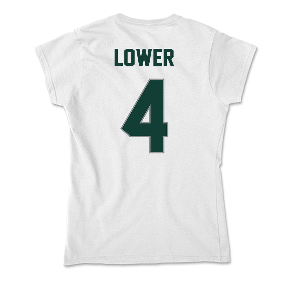 Michigan State - NCAA Softball : Natalie Lower - Soft Style Women’s T-Shirt-1