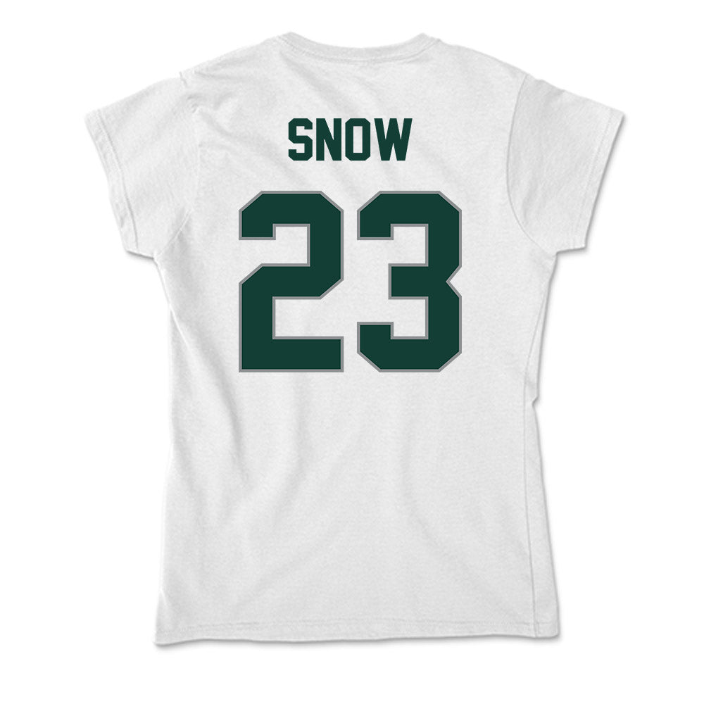 Michigan State - NCAA Football : Darius Snow - Soft Style Women’s T-Shirt-1