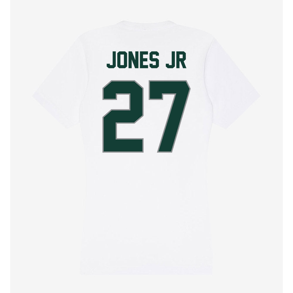 Michigan State - NCAA Football : Darrin Jones Jr - Women's V-Neck T-Shirt-1