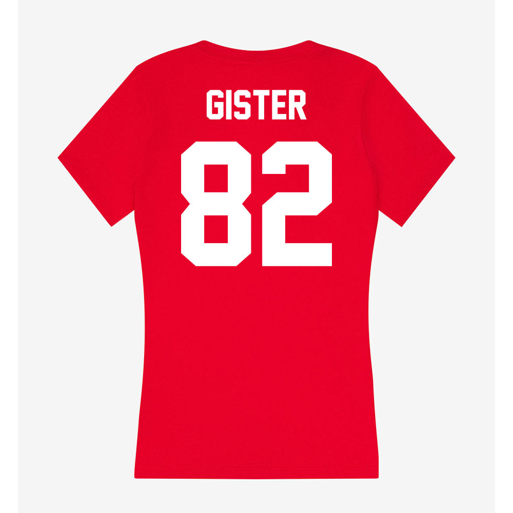 Rutgers - NCAA Football : Jackson Gister - Women's V-Neck T-Shirt-1