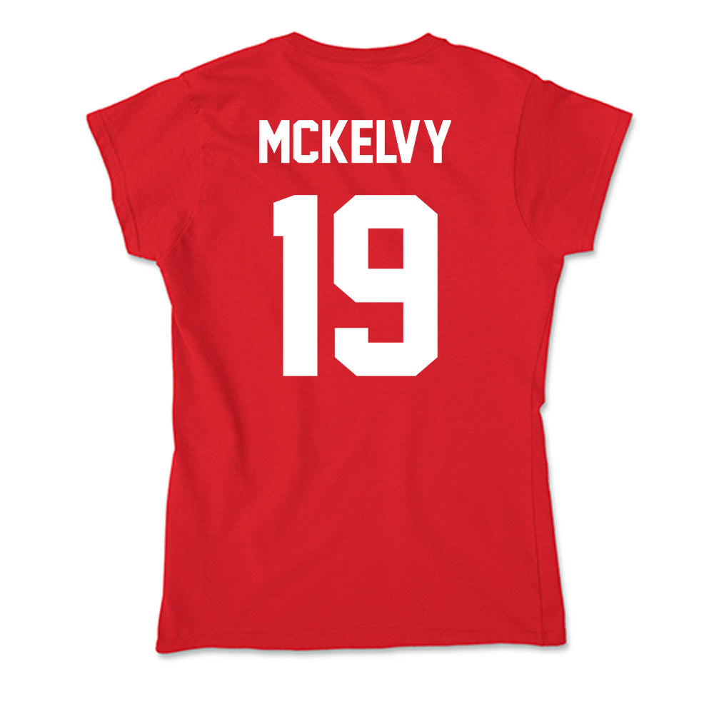 Rutgers - NCAA Men's Lacrosse : Ben McKelvy - Soft Style Women’s T-Shirt-1