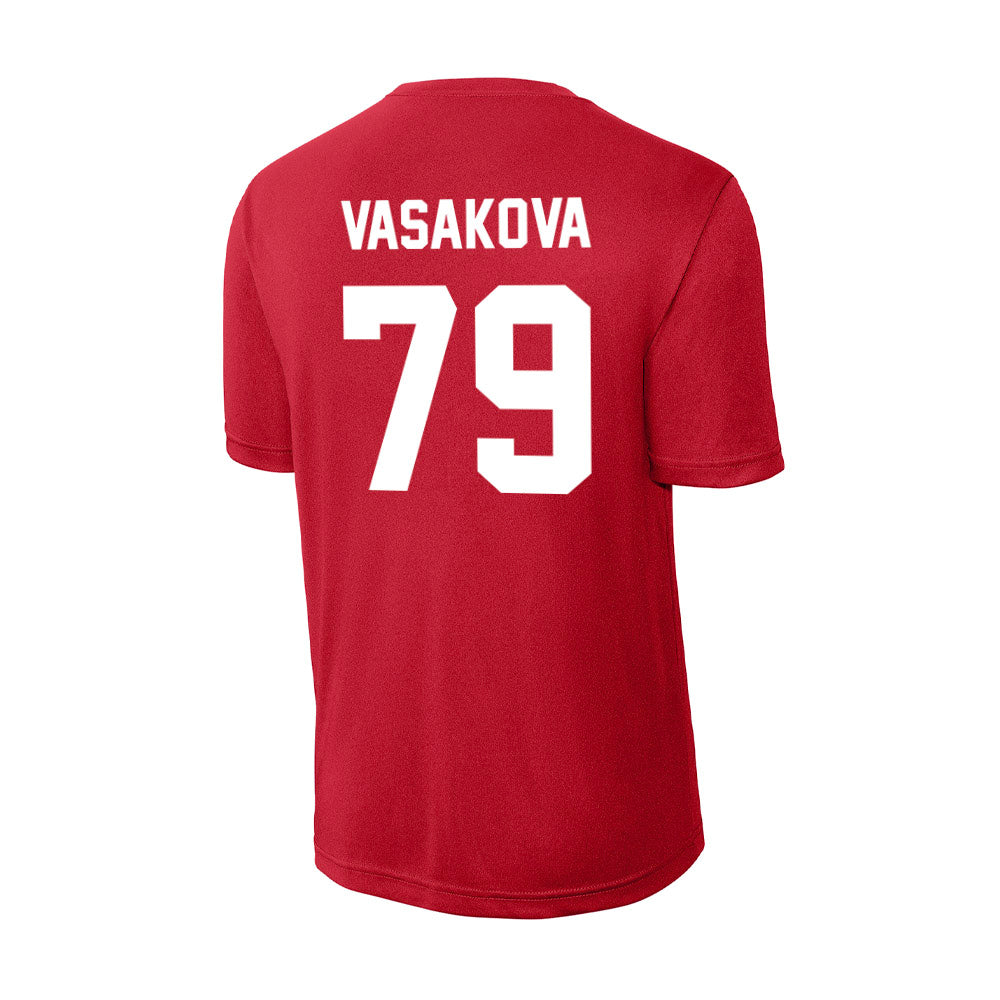 Rutgers - NCAA Women's Soccer : Adela Vasakova - Activewear T-Shirt-1