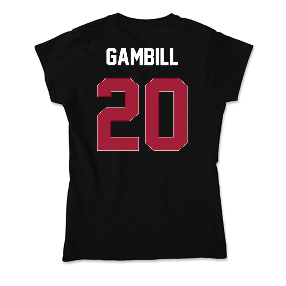 Oklahoma - NCAA Baseball : Trey Gambill - Soft Style Women’s T-Shirt-1
