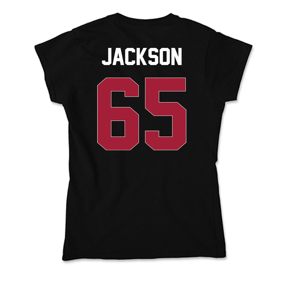 Oklahoma - NCAA Football : Jayden Jackson - Soft Style Women’s T-Shirt-1