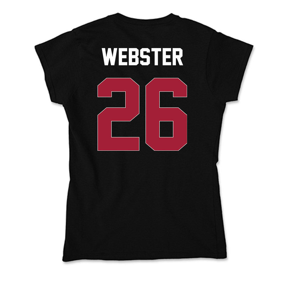 Oklahoma - NCAA Football : eLGee Webster - Soft Style Women’s T-Shirt-1