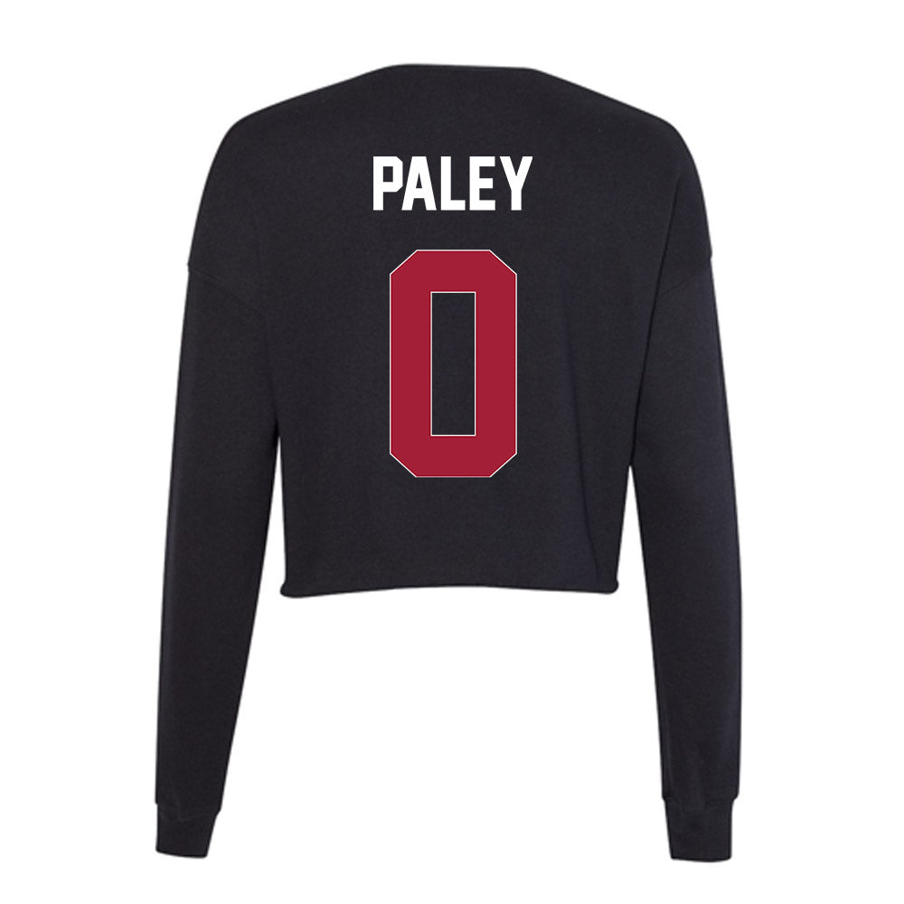 Oklahoma - NCAA Women's Soccer : Morgan Paley - Women's Cropped Crew Fleece-1
