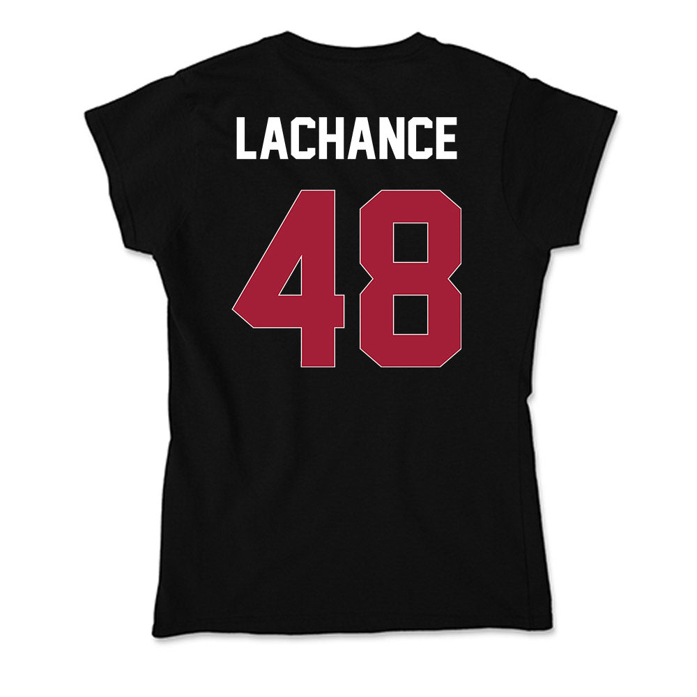 Oklahoma - NCAA Baseball : Deiten Lachance - Soft Style Women’s T-Shirt-1