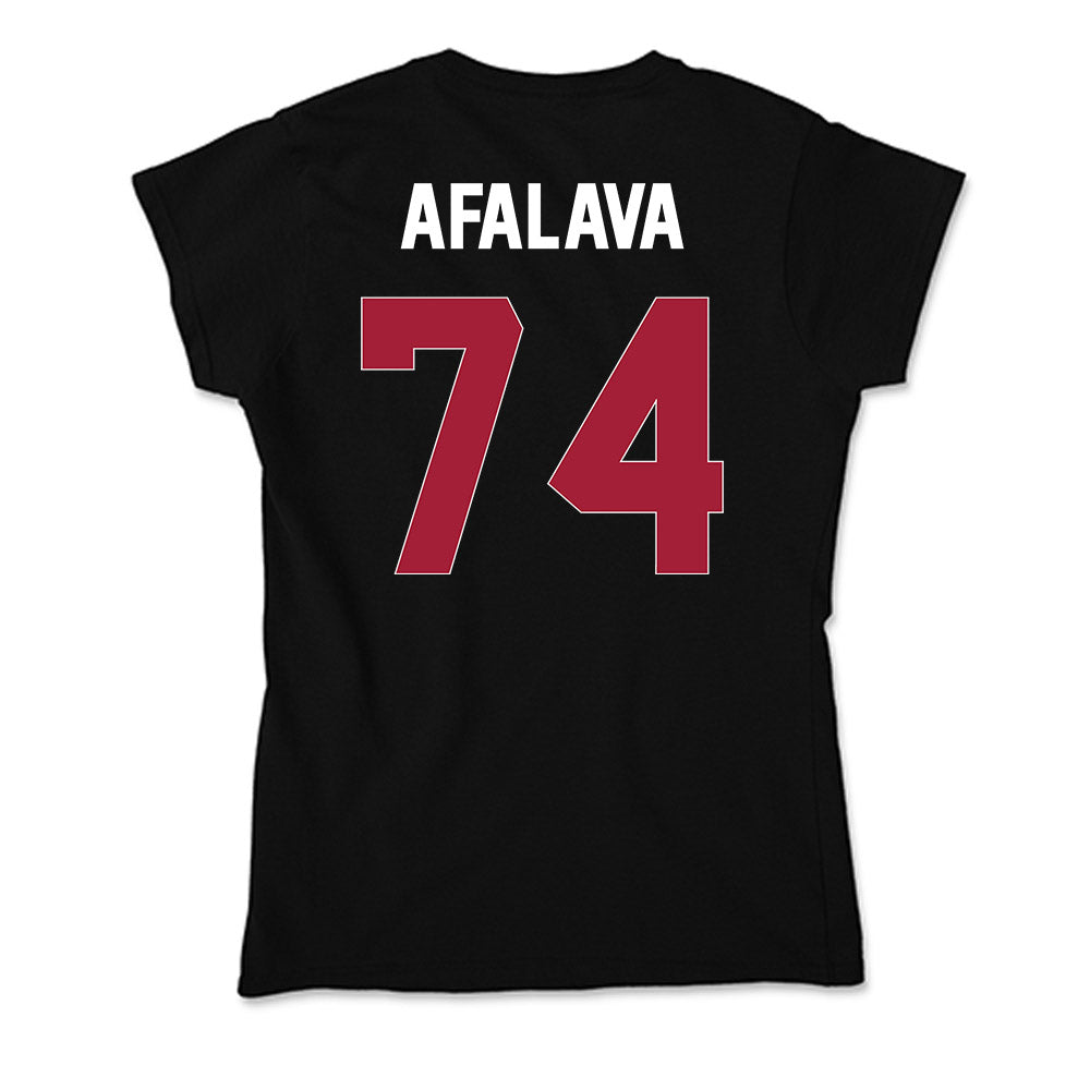 Oklahoma - NCAA Football : Darius Afalava - Soft Style Women’s T-Shirt-1