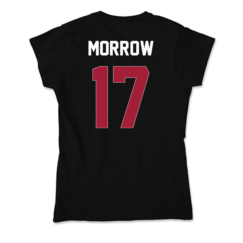 Oklahoma - NCAA Women's Soccer : Logan Morrow - Soft Style Women’s T-Shirt-1