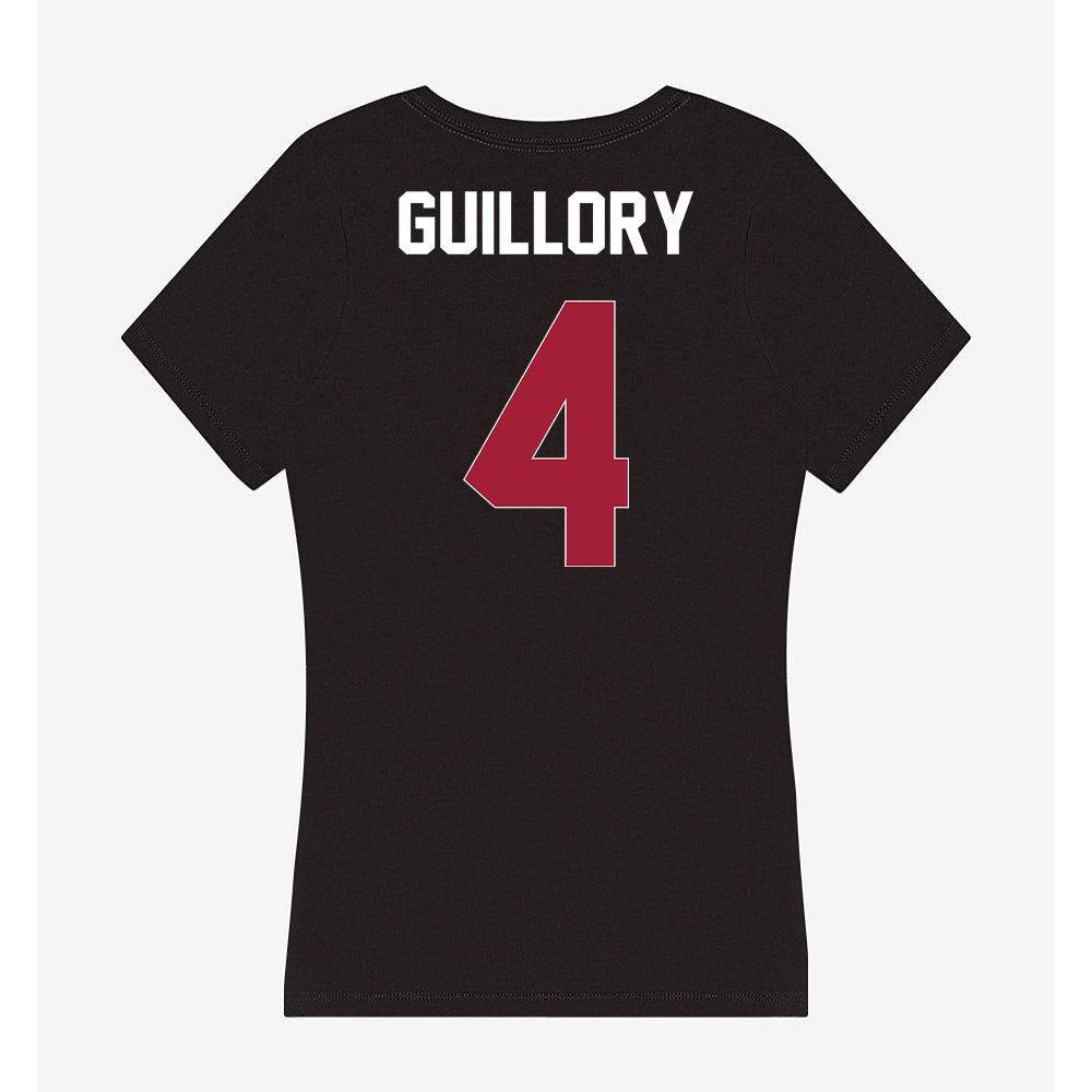 Oklahoma - NCAA Football : Courtland Guillory - Women's V-Neck T-Shirt-1
