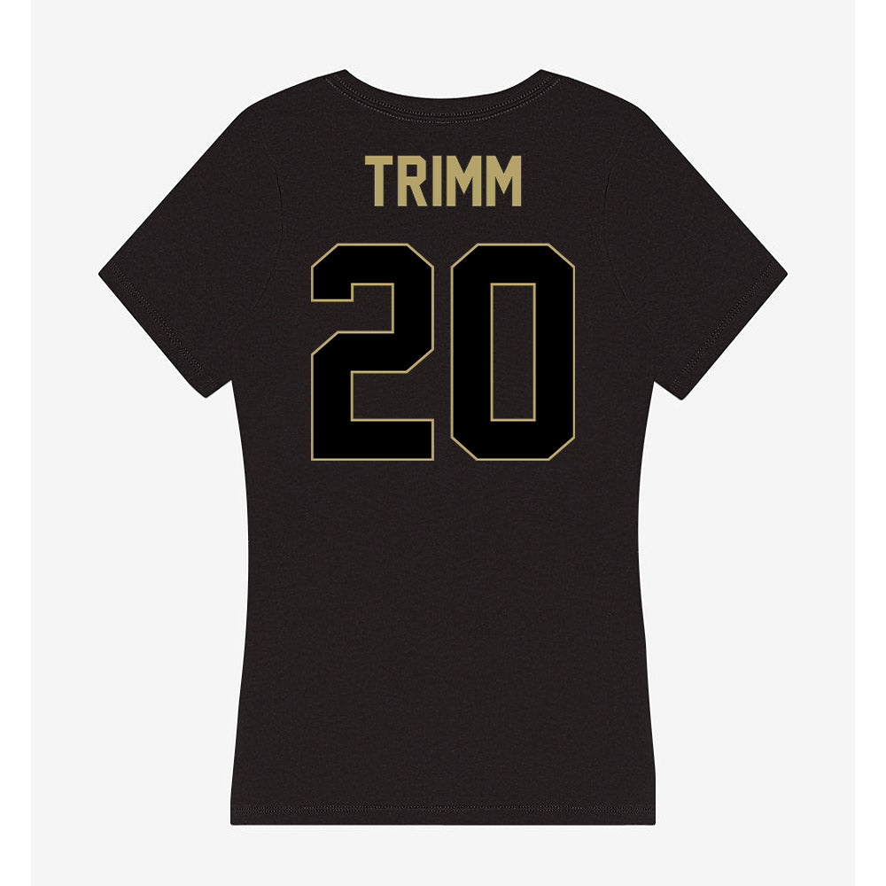 Central Florida - NCAA Softball : Kendall Trimm - Women's V-Neck T-Shirt-1