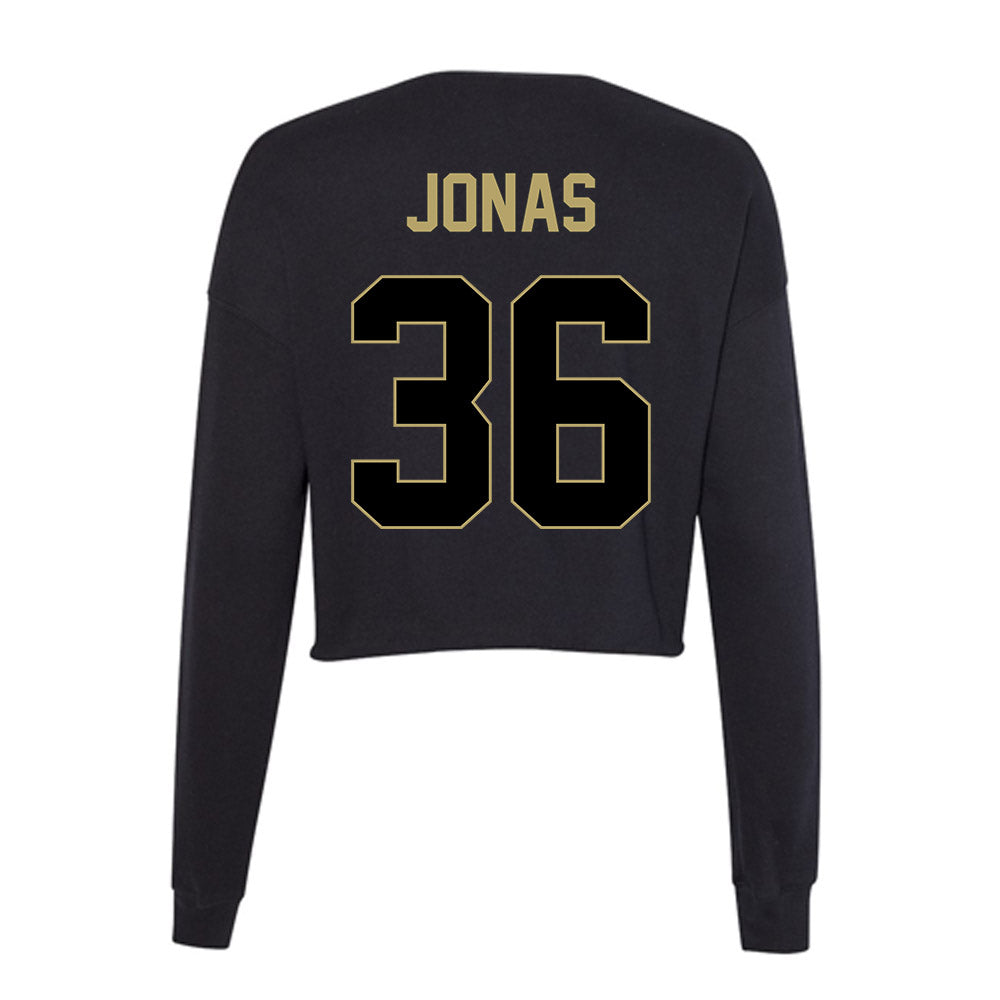 Central Florida - NCAA Baseball : Bo Jonas - Women's Cropped Crew Fleece-1