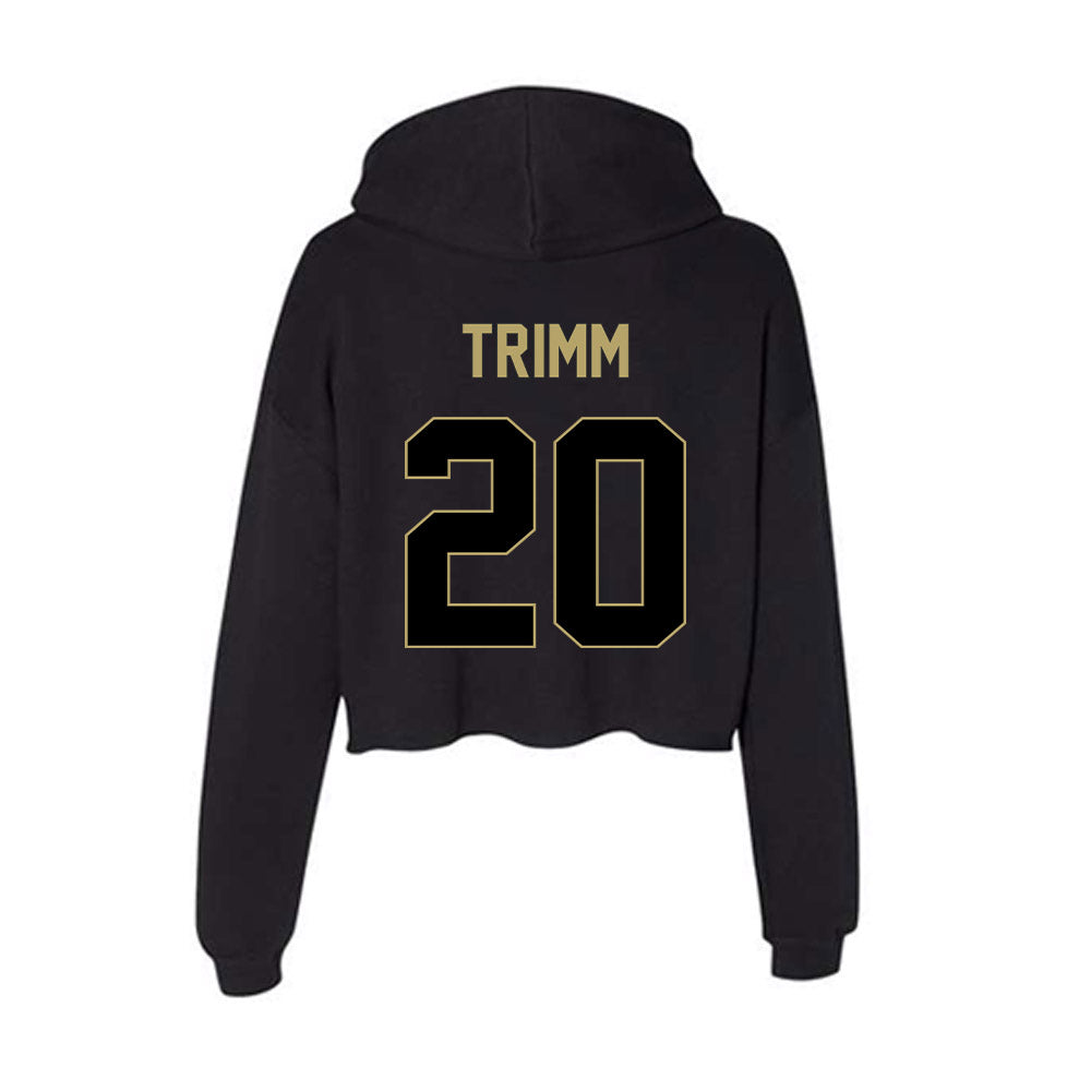 Central Florida - NCAA Softball : Kendall Trimm - Women's Crop Fleece Hoodie-1