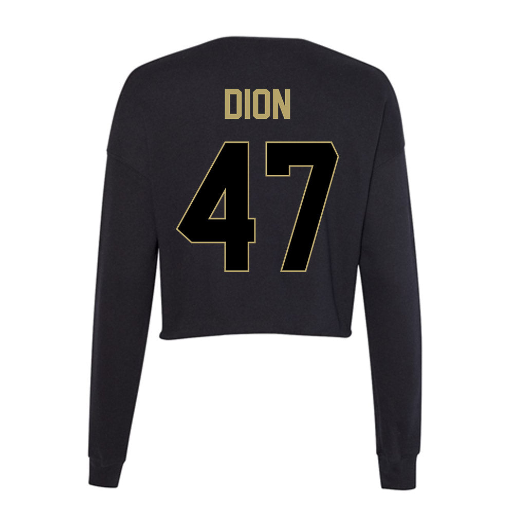 Central Florida - NCAA Baseball : Wyatt Dion - Women's Cropped Crew Fleece-1