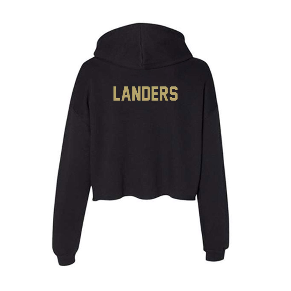 Central Florida - NCAA Women's Rowing : Aisling Landers - Women's Crop Fleece Hoodie-1