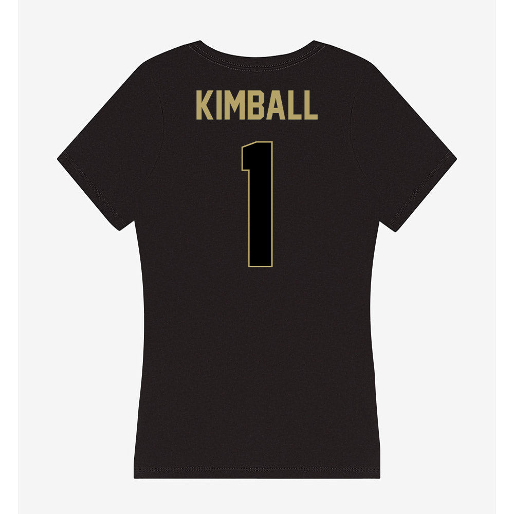 Central Florida - NCAA Baseball : Roman Kimball - Women's V-Neck T-Shirt-1