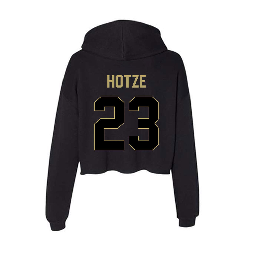 Central Florida - NCAA Men's Tennis : Luca hotze - Women's Crop Fleece Hoodie-1