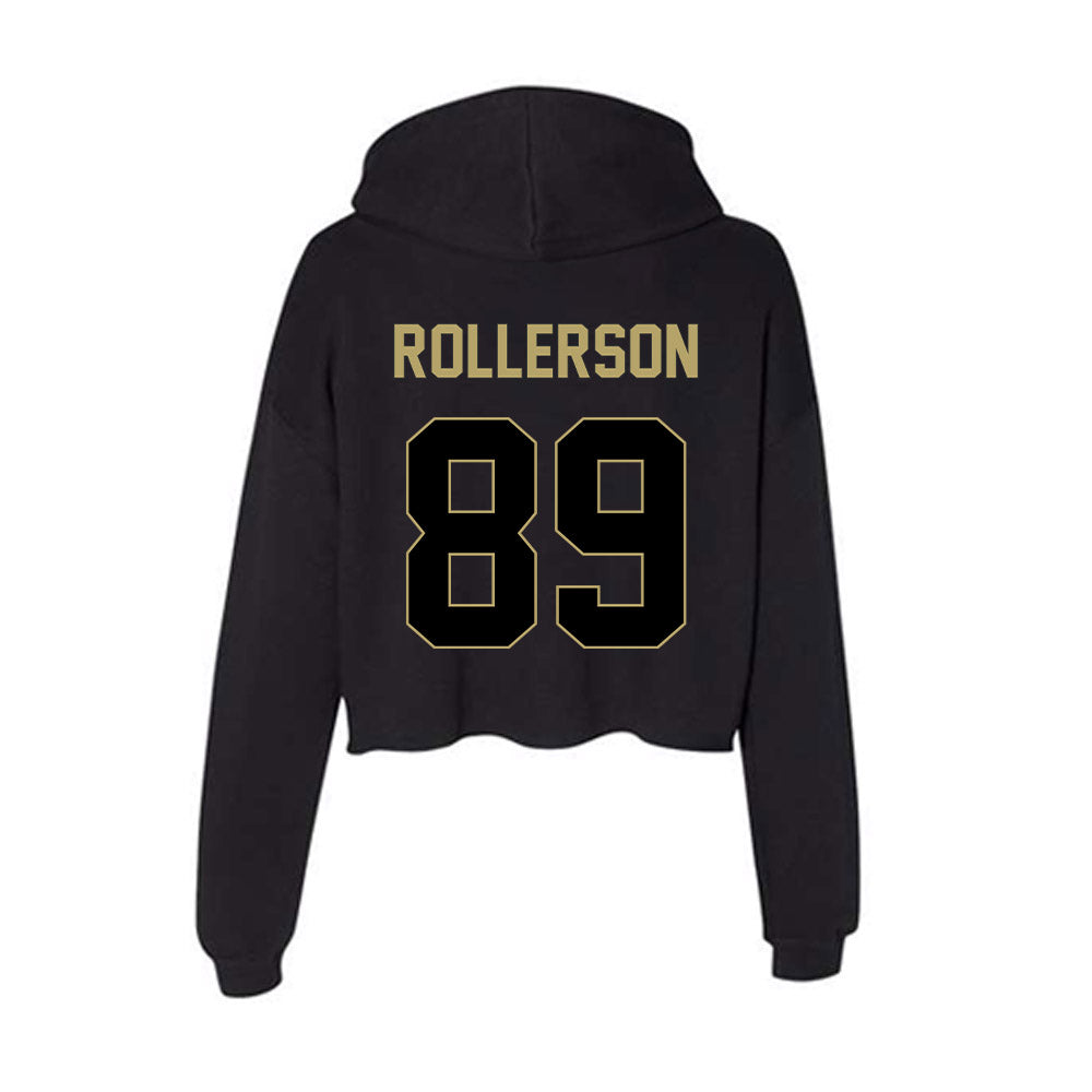 Central Florida - NCAA Football : Caleb Rollerson - Women's Crop Fleece Hoodie-1