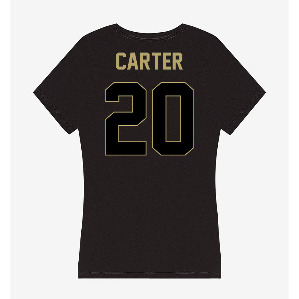 Central Florida - NCAA Football : Lewis Carter - Women's V-Neck T-Shirt-1