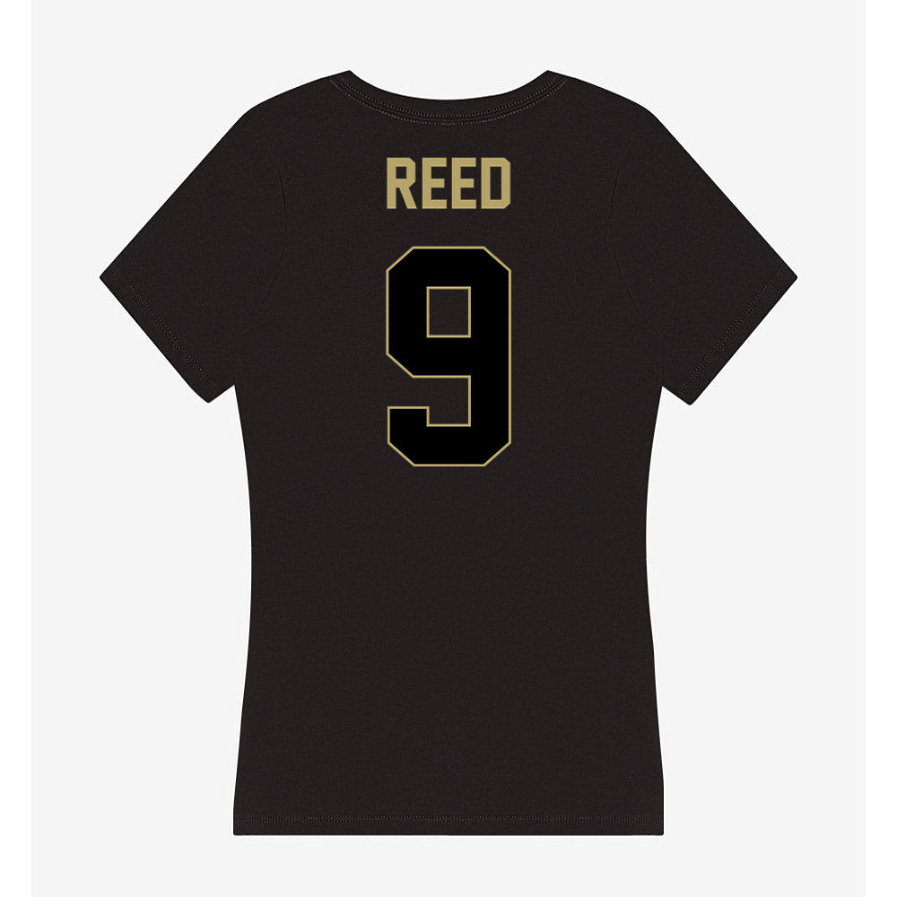 Central Florida - NCAA Women's Soccer : Rajanah Reed - Women's V-Neck T-Shirt-1