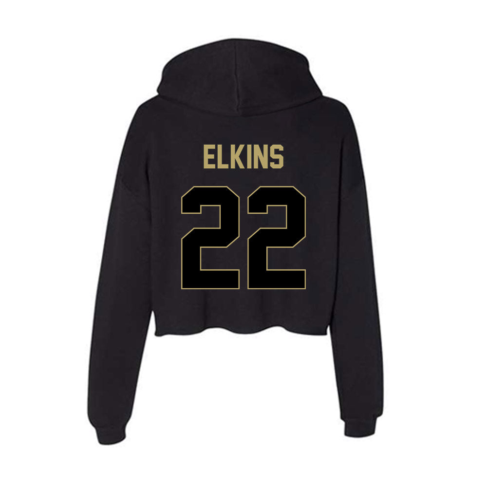 Central Florida - NCAA Softball : Lena Elkins - Women's Crop Fleece Hoodie-1