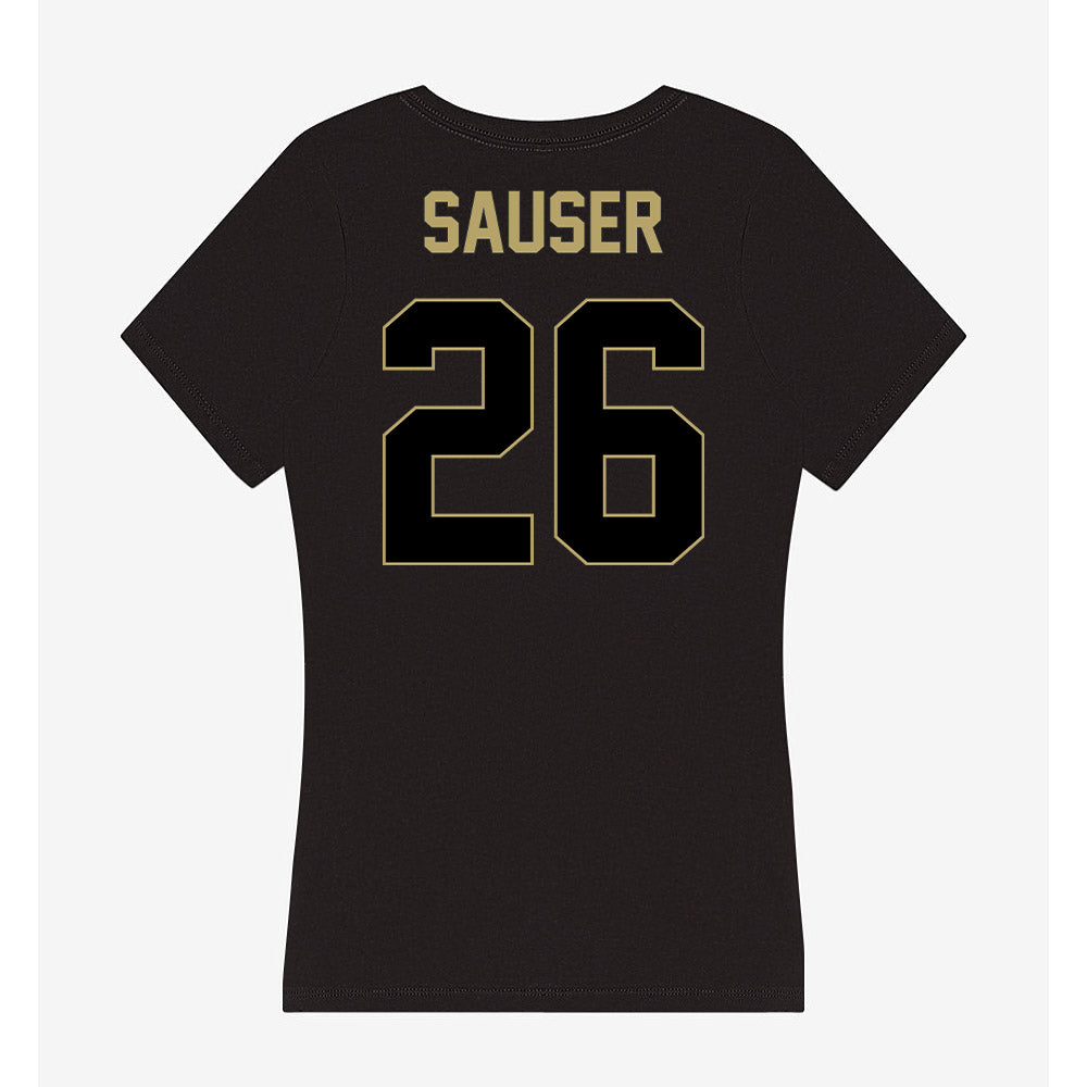 Central Florida - NCAA Baseball : Matt Sauser - Women's V-Neck T-Shirt-1