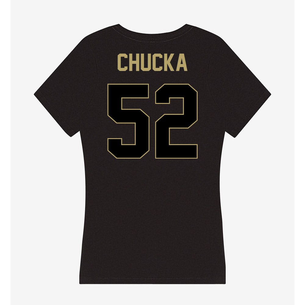 Central Florida - NCAA Baseball : Stephen Chucka - Women's V-Neck T-Shirt-1