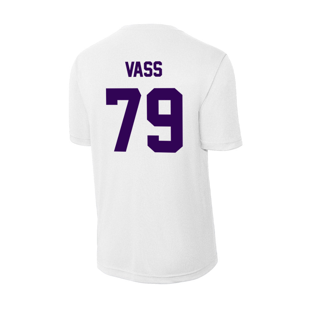 Kansas State - NCAA Football : Devin Vass - Activewear T-Shirt-1