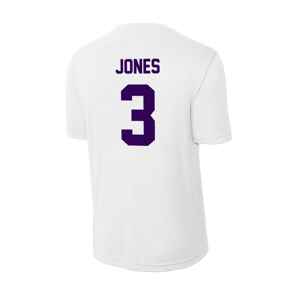 Kansas State - NCAA Men's Basketball : CJ Jones - Activewear T-Shirt-1
