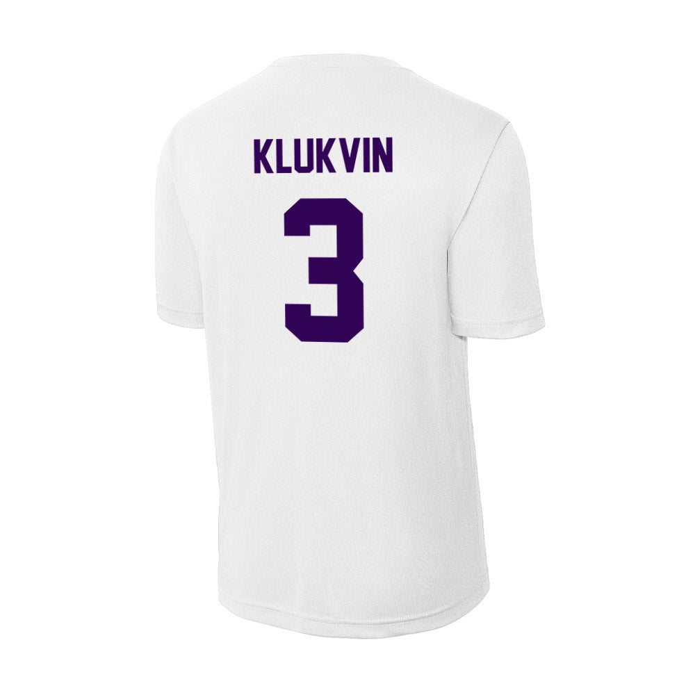 Kansas State - NCAA Women's Volleyball : Alex Klukvin - Activewear T-Shirt-1