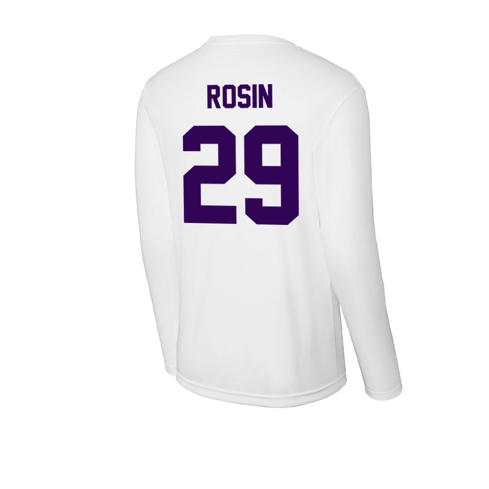 Kansas State - NCAA Baseball : Ben Rosin - Activewear Long Sleeve T-Shirt-1