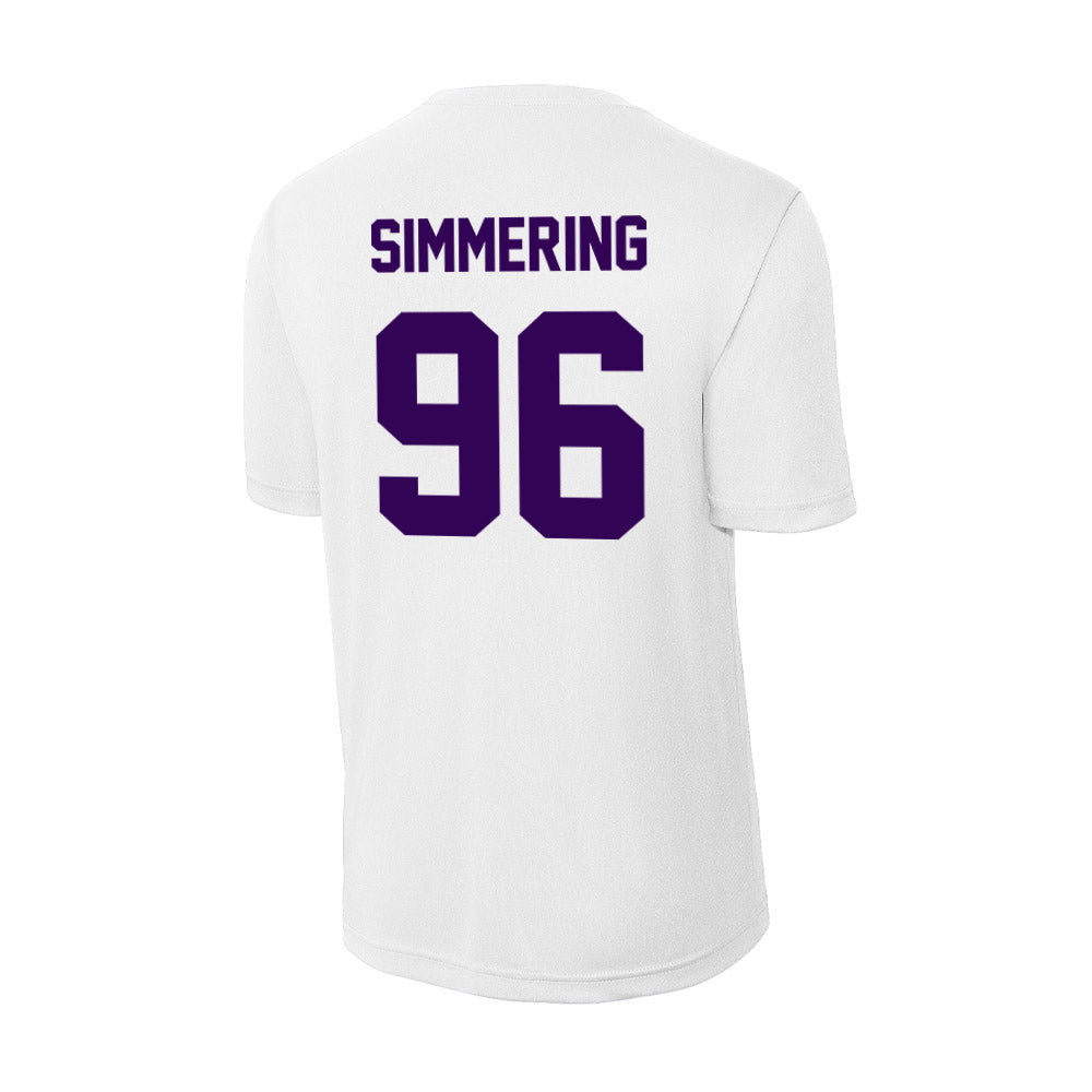 Kansas State - NCAA Football : Leyton Simmering - Activewear T-Shirt-1