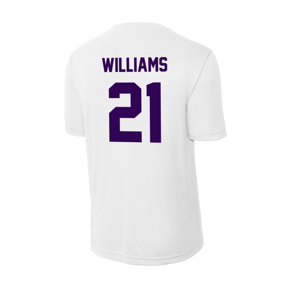 Kansas State - NCAA Women's Volleyball : Jordyn Williams - Activewear T-Shirt-1