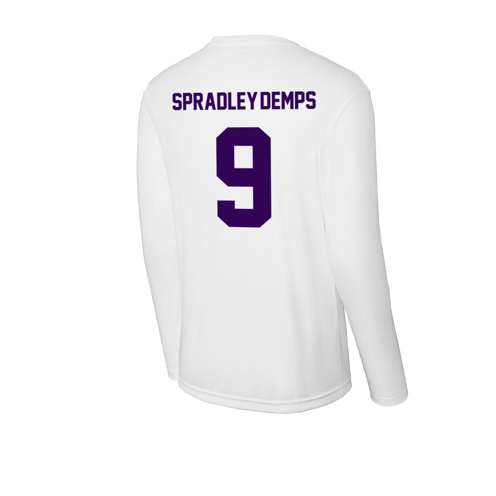 Kansas State - NCAA Football : Jacques Spradley-Demps - Activewear Long Sleeve T-Shirt-1